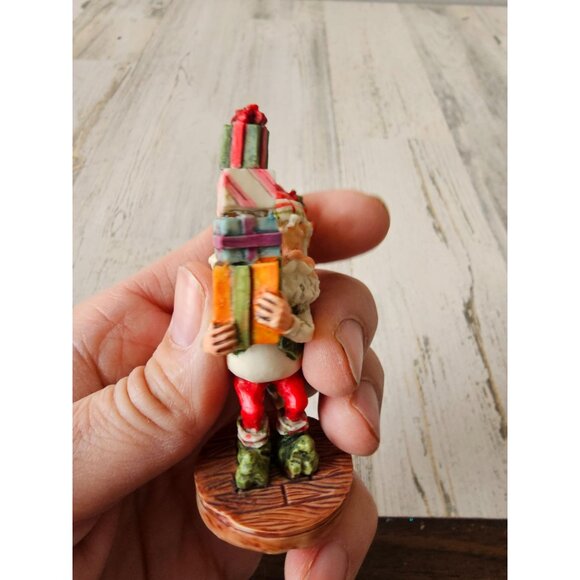 Enesco buster elf presents AS IS North Pole village Xmas tree figurine - Picture 6 of 9